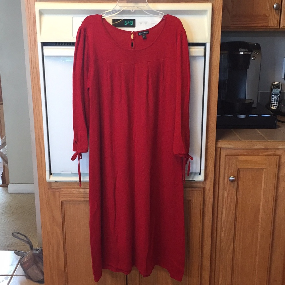 💥NWOT💥 Red sweater dress never worn